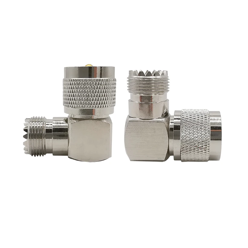 Коннектор УВЧ Прямоугольный коаксиальный коннектор штекер PL259 в гнездовой