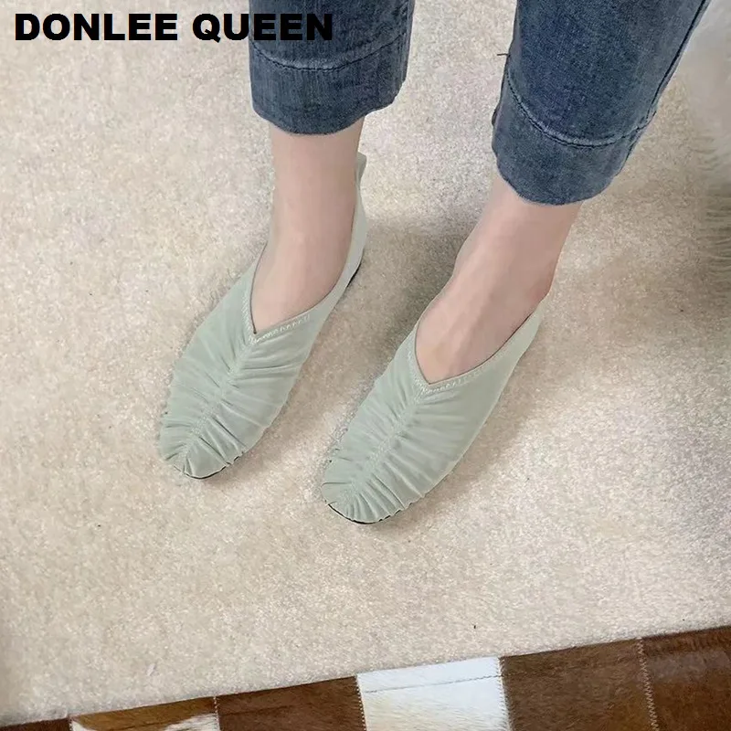 DONLEE QUEEN/Брендовая обувь на плоской подошве Женские повседневные Лоферы без