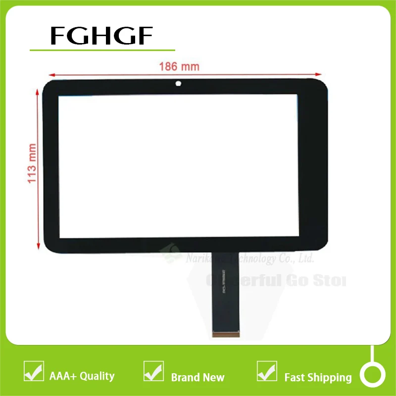 Сенсорная панель с дигитайзером для GPS-навигатора экран 7 дюймов стекло сенсор