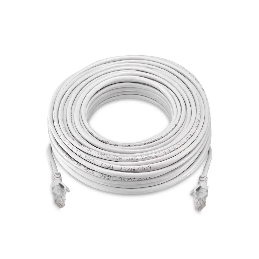 Ethernet Network RJ45 CCTV Cable 10M 20M 30M 50M cat5 Patch Outdoor Waterproof LAN Cable Wires For CCTV POE IP Camera System