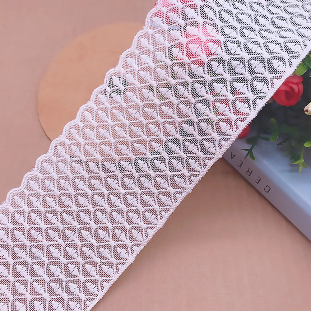 

1 ярд 8,5 см белая сетка с вышивкой кружевная ткань рукоделие хлопковая нить Одежда тюль аксессуары свадебное платье швейцарское шитье Новин...