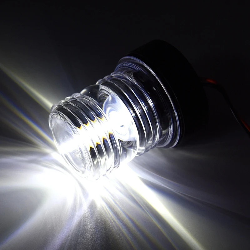 6 дюймов сложить светодиодный навигации светильник 360 градусов парусный спорт