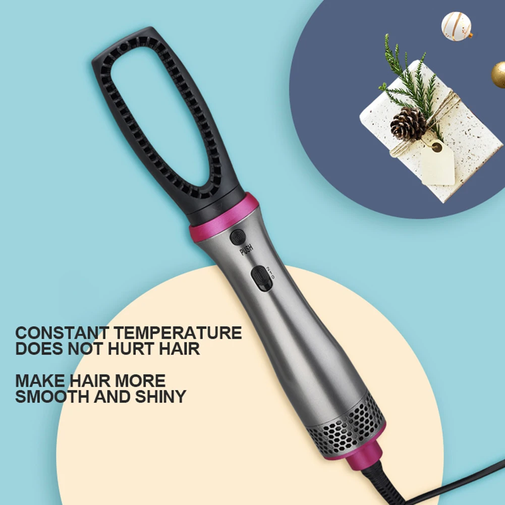 Электрический фен для волос щетка завивки инструменты укладки профессиональный
