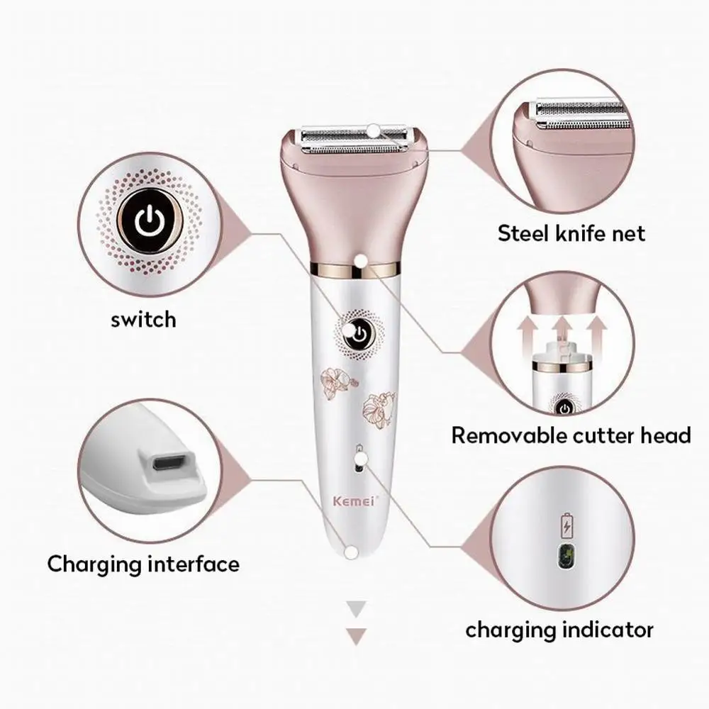 Эпилятор женский Электрический 2 в 1 устройство для удаления волос на лице