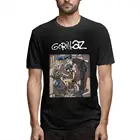 Винтажная Футболка Gorilaz в стиле ретро, хлопковые рубашки оверсайз с круглым вырезом и коротким рукавом