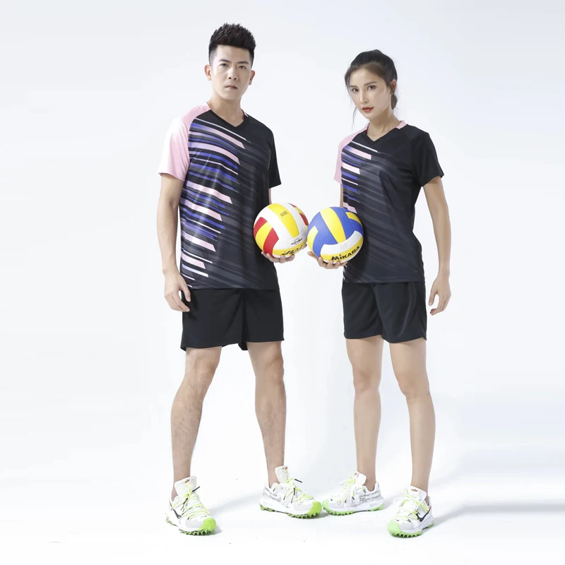 

2022 New Hot Volleyball Uniforms Mens Shirt sleeveless T Shirts Men badminton shirt Table Tennis Set Team Running Sport Fitness
