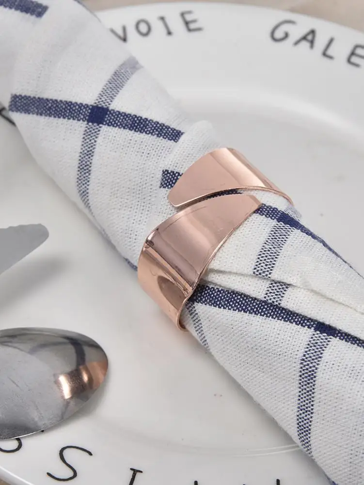 Многофункциональное кольцо для салфеток с пряжкой свадебных торжеств и