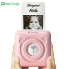 Карманный мини термопринтер Peripage 58 мм, термопринтер для Bluetooth Портативный этикеток для Android IOS