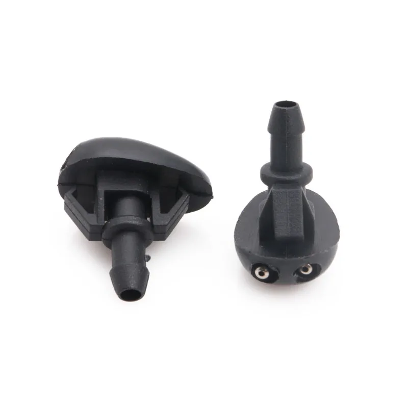 

2 Pcs Car Windshield Washer Sprayer Nozzle Dual Holes for nissan