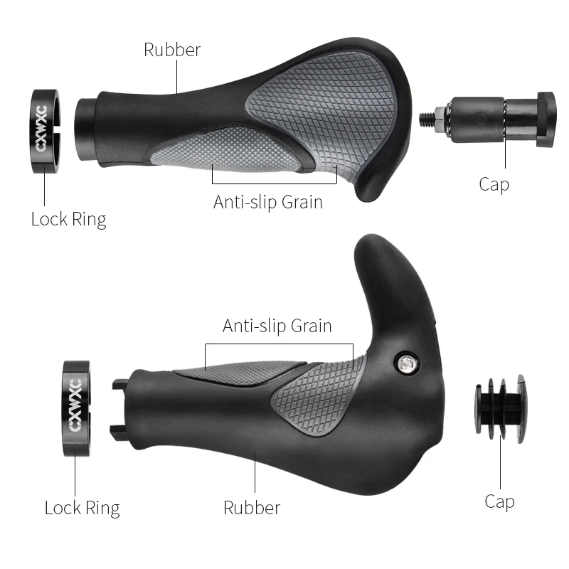 Эргономичный велик ручки для велосипеда руль TPR резиновая корпус оболочка тон