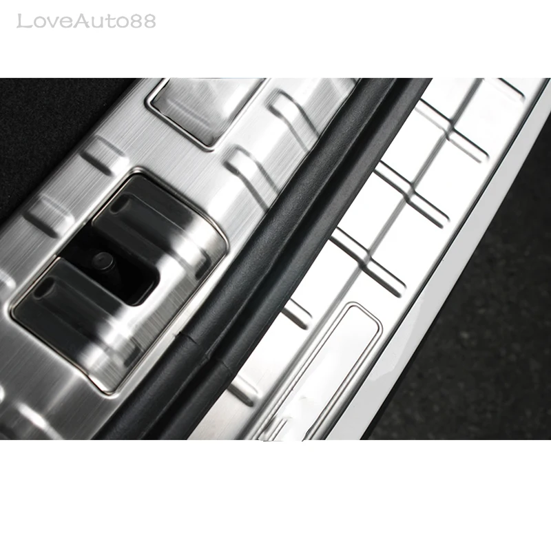 Внутренняя внешняя аргурация из нержавеющей стали задний бампер отделка