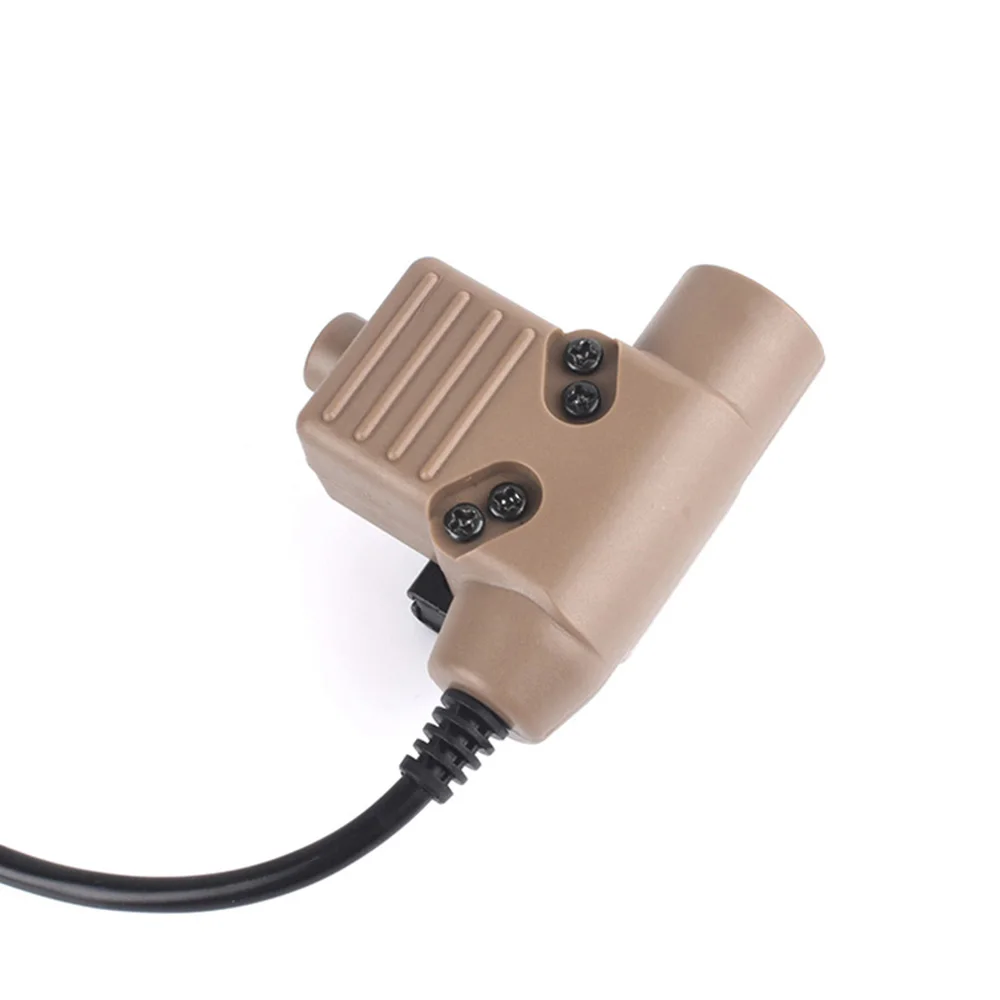 WADSN страйкбол U94 Тактический PTT для TMC-RAC гарнитура KENWOOD вилка RAC TMC Softair COMTAC Push-To-Talk