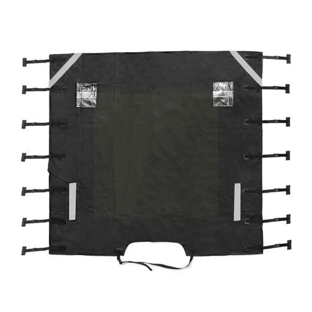 

Waterproof Caravan Trailer Cover Universal Protective Accessories Dustproof Cover With Lights Led Front Motorhome I9l0