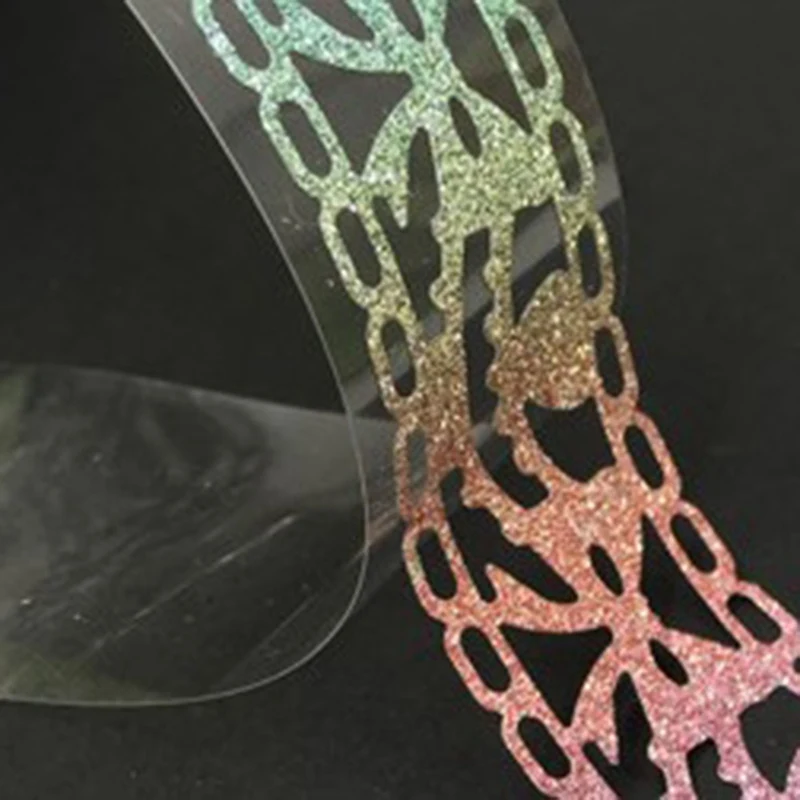 Многоцветный золотой Блестящая Бумага васи маскирующая Лента Скрапбукинг