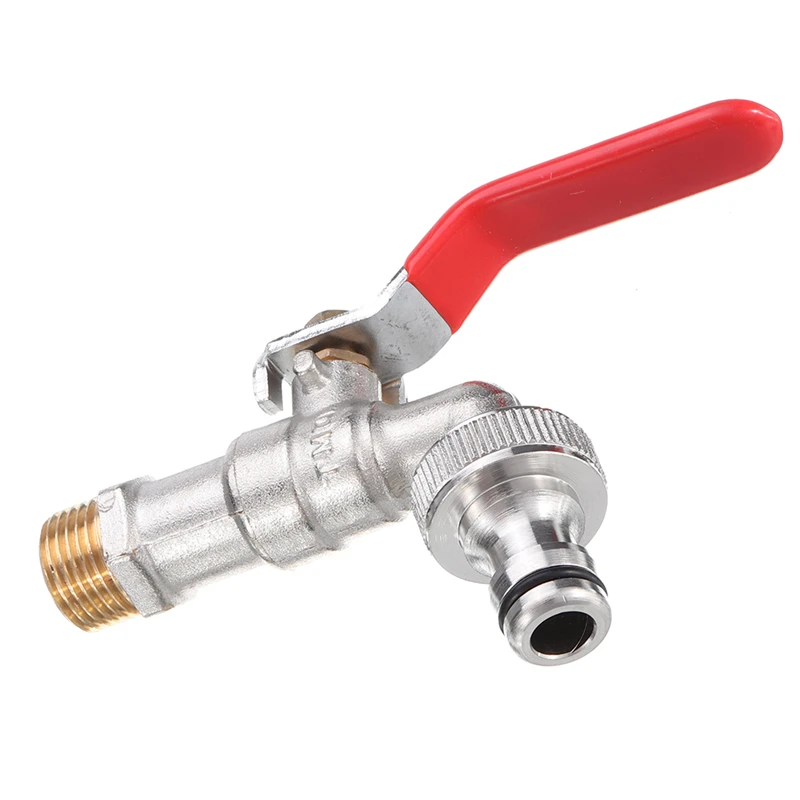 1/2 дюйма медный рычаг один холодный кран адаптер для стиральной машины с