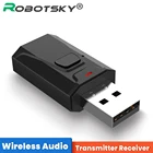 3 в 1 USB Bluetooth 5,0 передатчик приемник Mic адаптер EDR ключ 3,5 мм AUX для ТВ ПК наушники домашний стерео автомобиль HIFI аудио