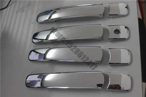 Автомобильный Стайлинг хромированная боковая дверная ручка Накладка для NISSAN