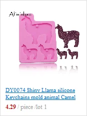 DY0260 Блестящий 1,5 дюймовый круглый брелок для ключей, силиконовые формы, сделай сам, эпоксидная Силиконовая смола, крафтовые формы, чтобы перейти на поп-розетки