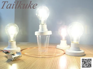 Модуль беспроводной зарядки, 24 В, Пуск 80 мм, беспроводной блок питания, лампа, патрон лампы беспроводной передачи, XKT801-08