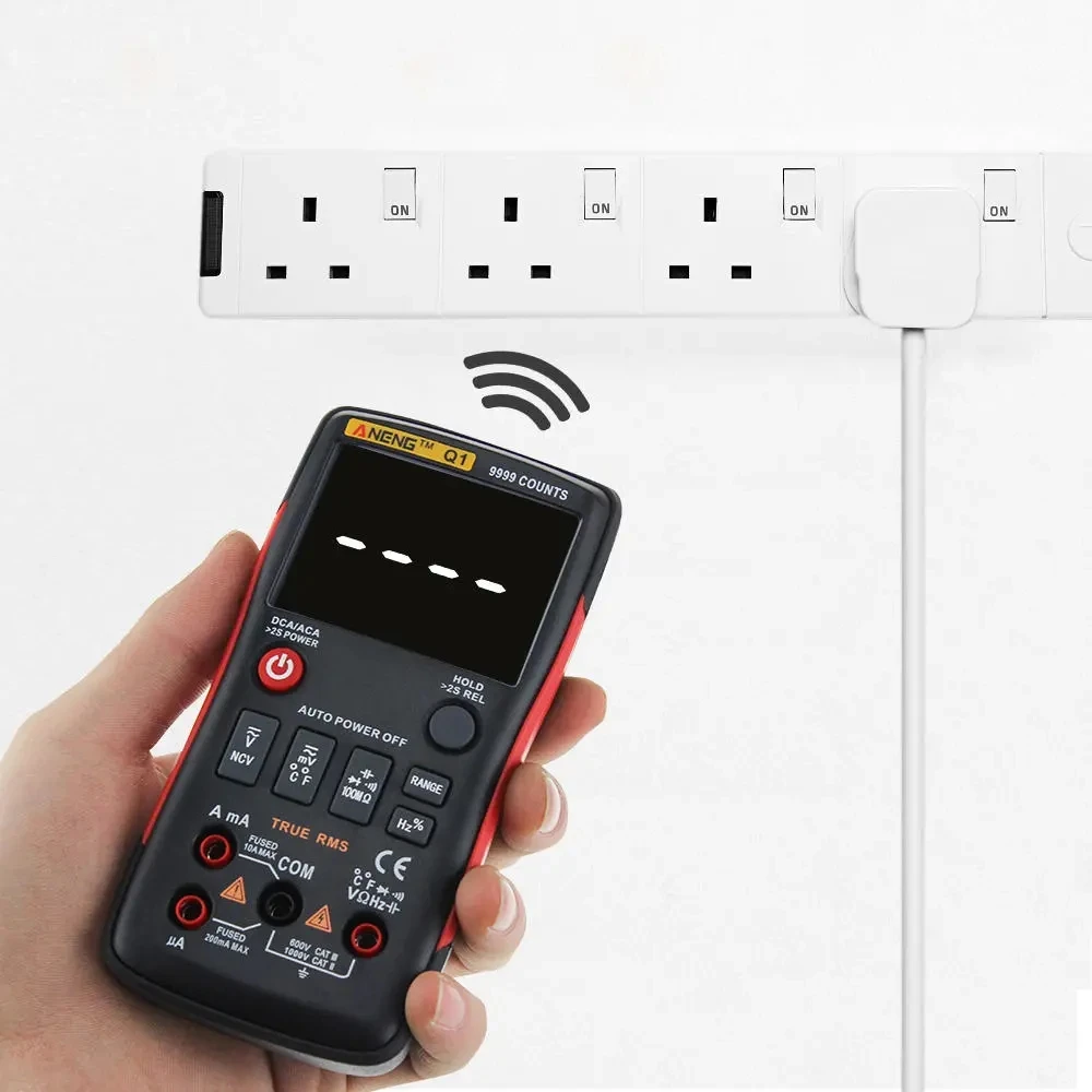 Цифровой мультиметр ANENG Q1 9999 отсчетов True RMS автоматический/ручной тестер