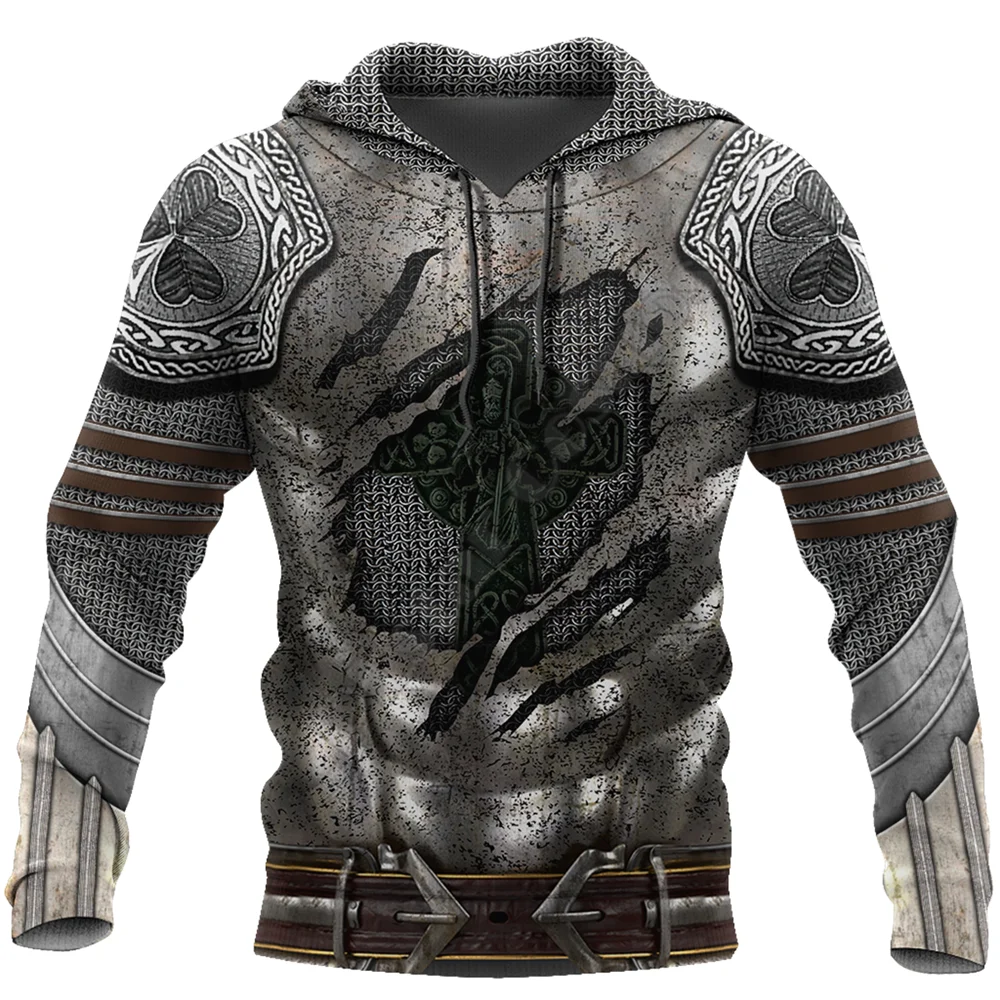 Ирландский армированный Рыцарь Воин Chainmail 3D печатная модель мужские женские