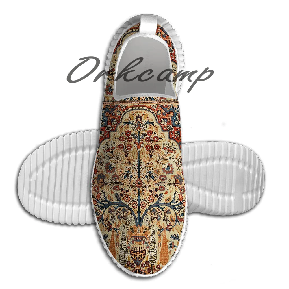 Табриз Древо жизни персидский коврик обувь для бега прогулок летняя Удобная