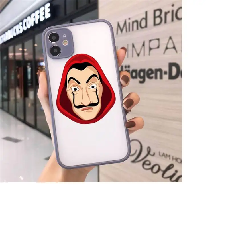 

Anime Evil Eye Paper Home Phone Case matte transparent Candy Color Soft TPU For iphone 7 8 11 12 plus mini x xs xr pro max cover