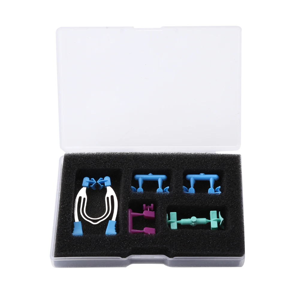 

1 набор стоматологических матричных секционных контурных металлических пружинных зажимов, секционные Матричные кольца, формовочные зажим...