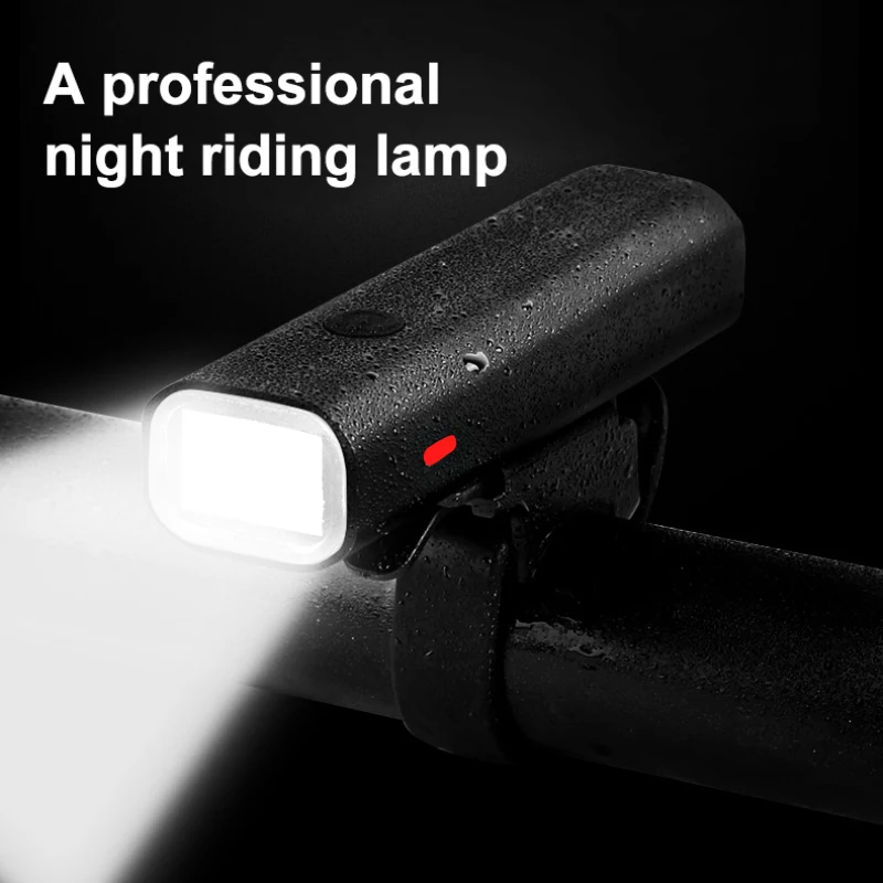 

Mountain Bike Light Bicycle USB Rechargeable Headlight Rainproof Night Riding Equipment Bicycle Accessories Flashlight