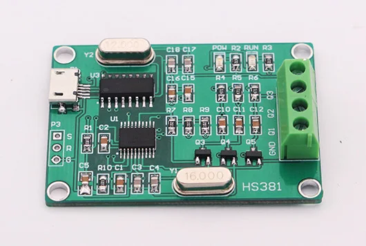 Трехфазный генератор синусоидальных сигналов USB можно регулировать от 0 до 360