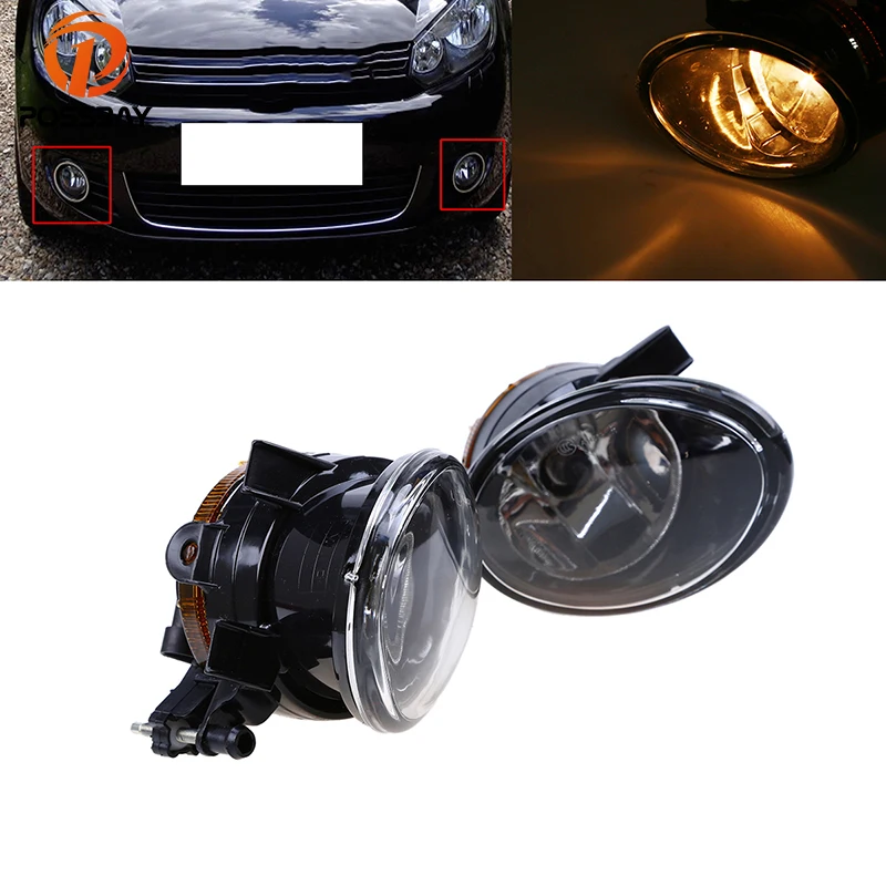POSSBAY передние противотуманные фары светильник s для 2011-2014 VW Jetta MK6 Авто дневные