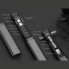 Многофункциональный кабельный Стик Budi, 6 типов кабелей, SIM-карт, устройство для чтения TF-карт, подставка для телефона