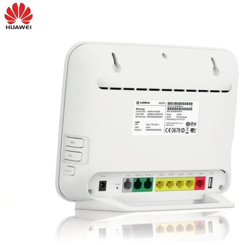 HUAWEI HG659 Wireless NBN Router 802.11AC, 2.4G 5G Dual Band Wifi Home Gateway