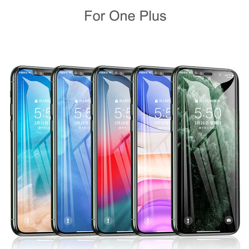 

2Pcs a Pack Tempered film oneplus8t tempered full screen oneplus7