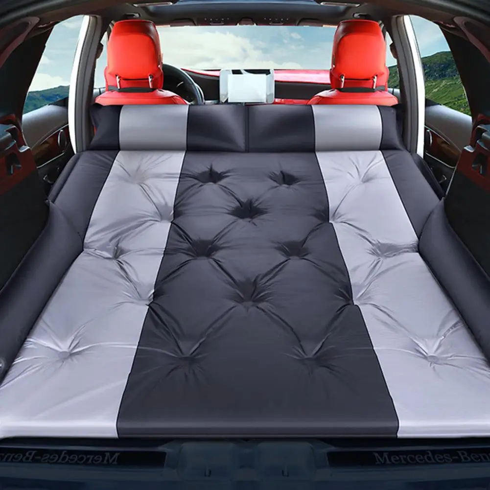 

Iatable Car Air Mattress Kids Car Bed Portable Back Seat Blow-up Sleeping Pad For Travel Camping Vacation Materac Dmuchany