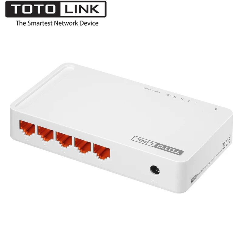 TOTOLINK S808G 8-портовый гигабитный настольный коммутатор Auto MDI/MDIX 10/100/1000 Мбит/с
