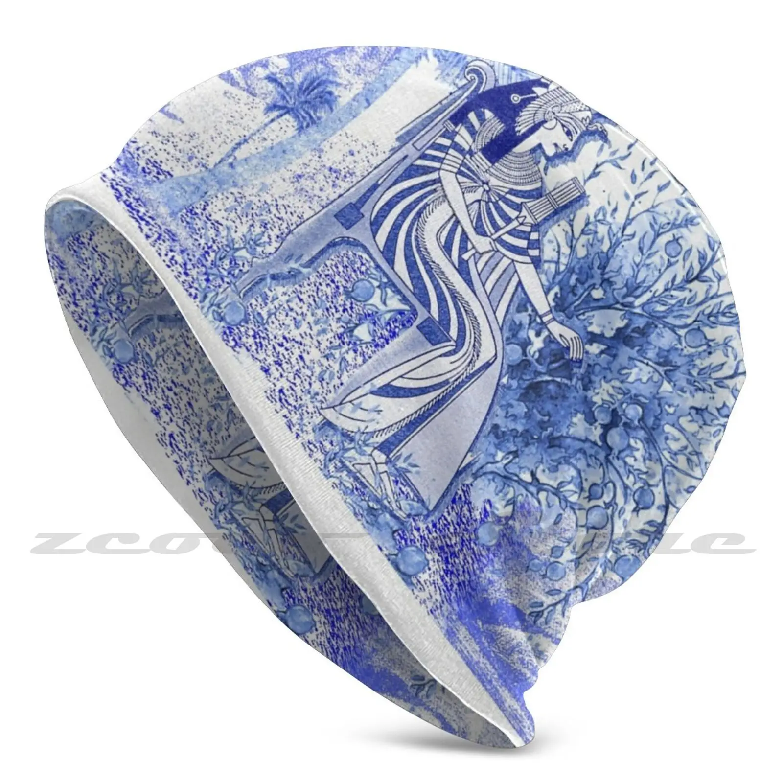 Egyptian Blue And White Nefertari ( Spode Inspired ) Persona