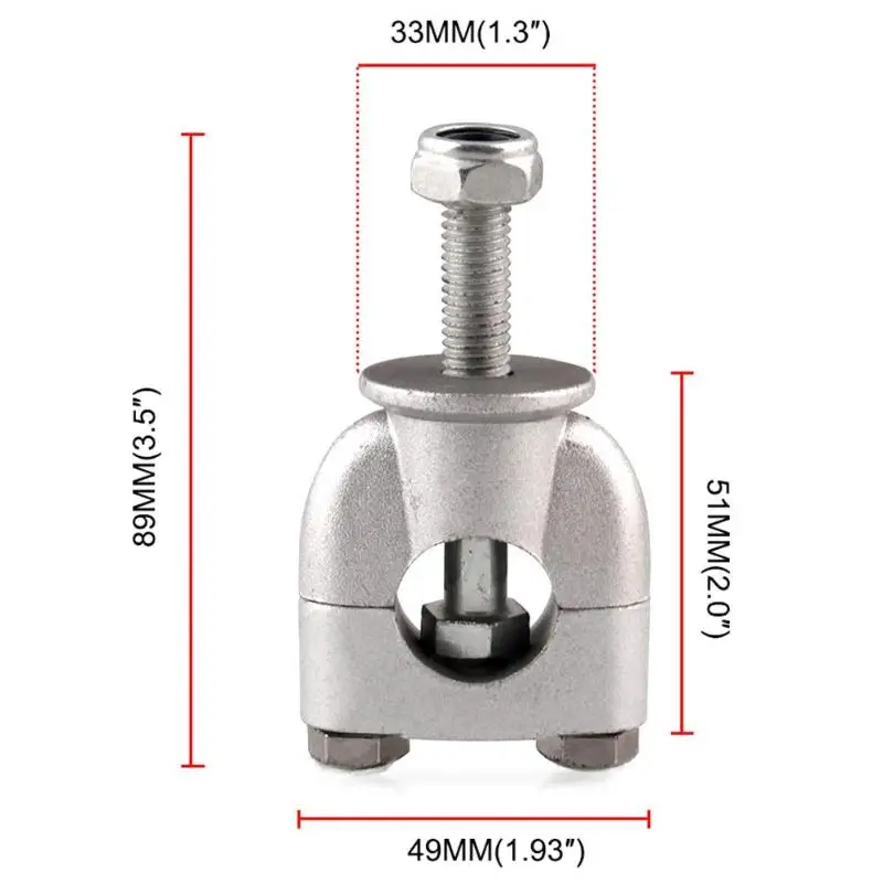 1 пара подставок для Руля Мотоцикла 7/8 алюминий 22 мм крепежные зажимы руля
