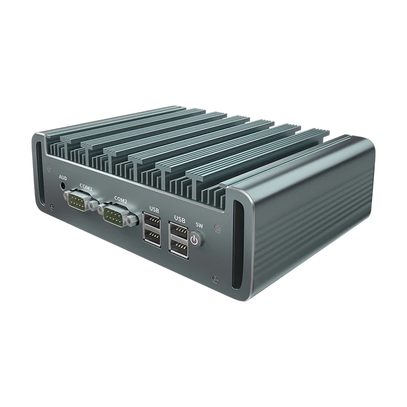 Мини-ПК BKHD с процессором I3 I5 17 Dual Giagabit Lan промышленный мини-компьютер поддержкой