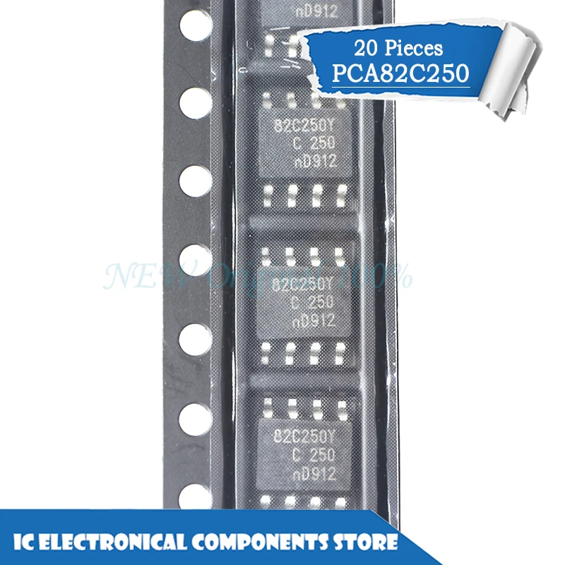 

New original 82C250 PCA82C250 PCA82C250T A82C250 SOIC8 IC 20pcs/lot
