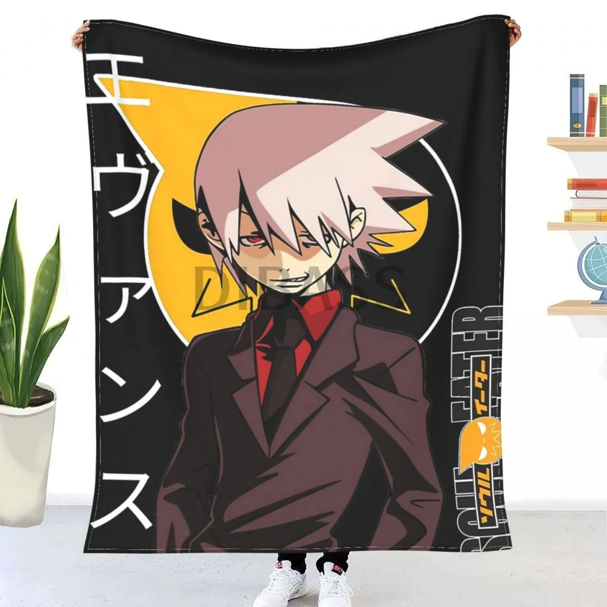

Soul Eater - Evans Throw Blanket 3D Printed Flannel Throw Blankets