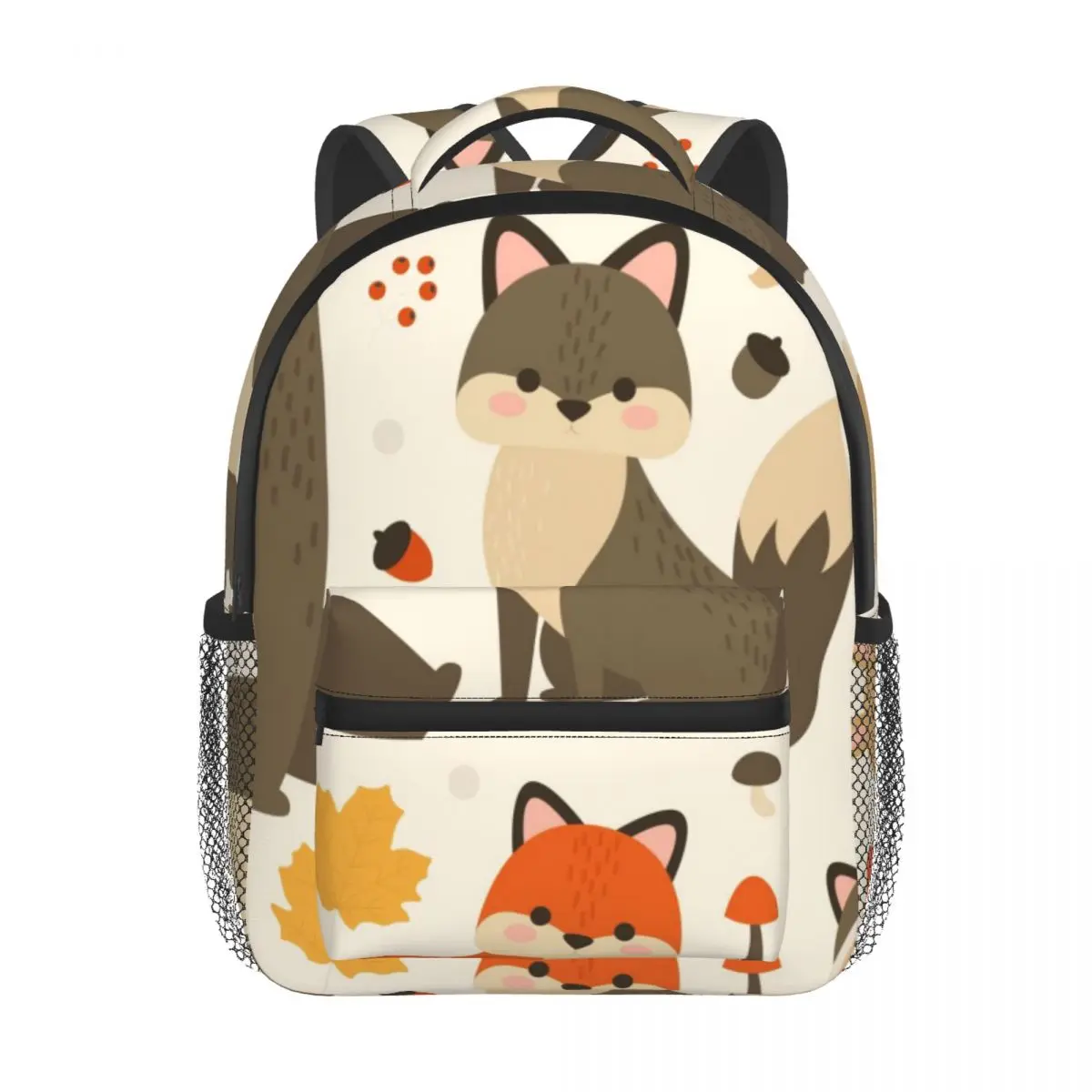 Children Bag Cute Forest Animals Kids Bag Kindergarten Preschool Backpack for Boys Girls 3-4-6 Years Old