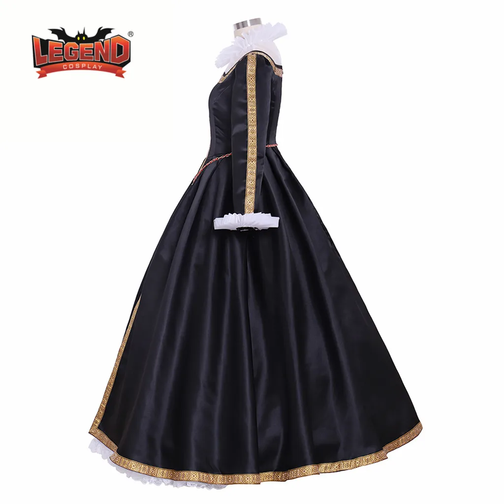 Викторианское платье в тюдоровском стиле королевы елизания Тюдор косплей костюм