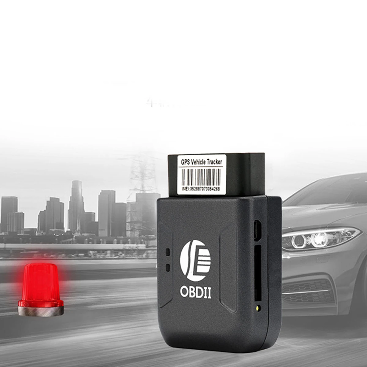 Мини OBD2 gps трекер GPRS в режиме реального времени автомобильная система слежения с