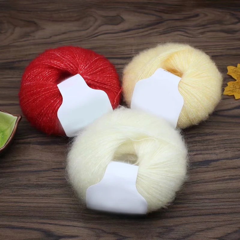 28 цветов мохеровая шерстяная пряжа для вязания тканый свитер шаль крючком|Пряжа|