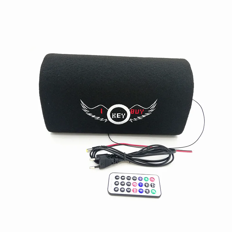 5 дюймов 120 Вт активный питание Bluetooth туннель автомобильный сабвуфер DC12v AC 220 В 4 Ом вентилируемый тонкий профиль полный спектр сабвуфер корпус
