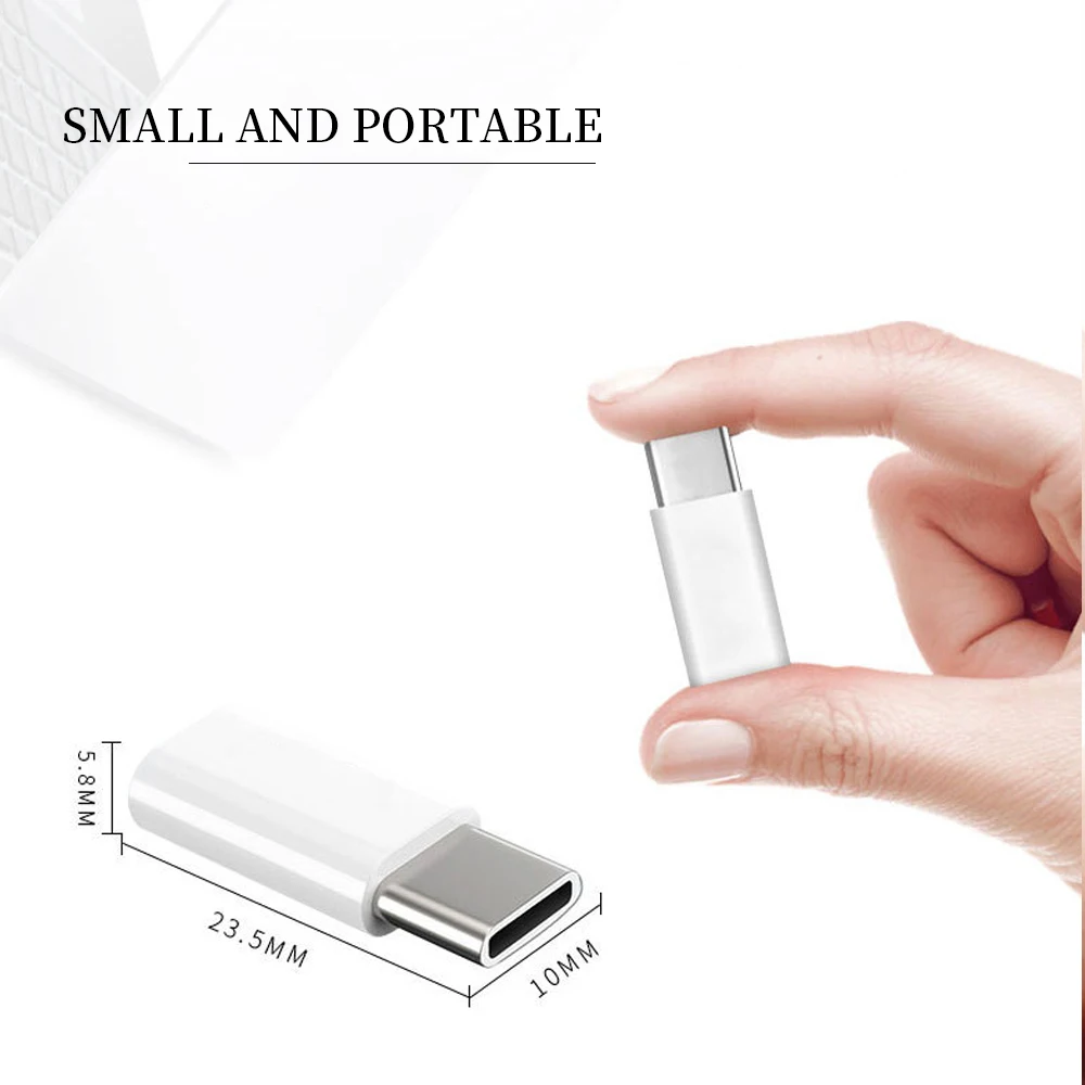 Адаптер мобильный телефон Micro USB к C Mini OTG Type c для Huawei p20 p30 mate20 Xiaomi Samsung Galaxy