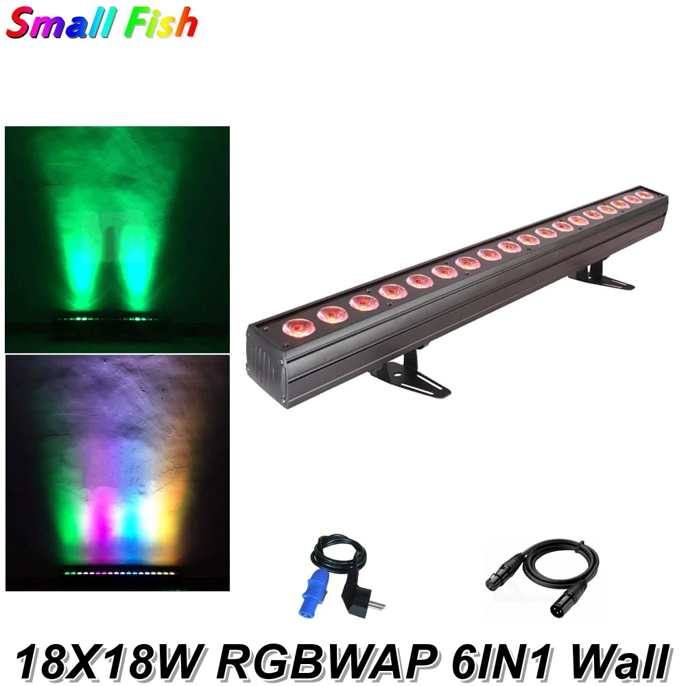 

Настенный светильник 6 в 1, LED, RGB, 18 х1, 8 Вт