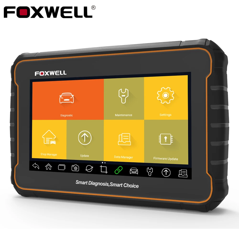 FOXWELL GT60 OBD2 полная система диагностический инструмент ABS кровотечение DPF EPB масло 19