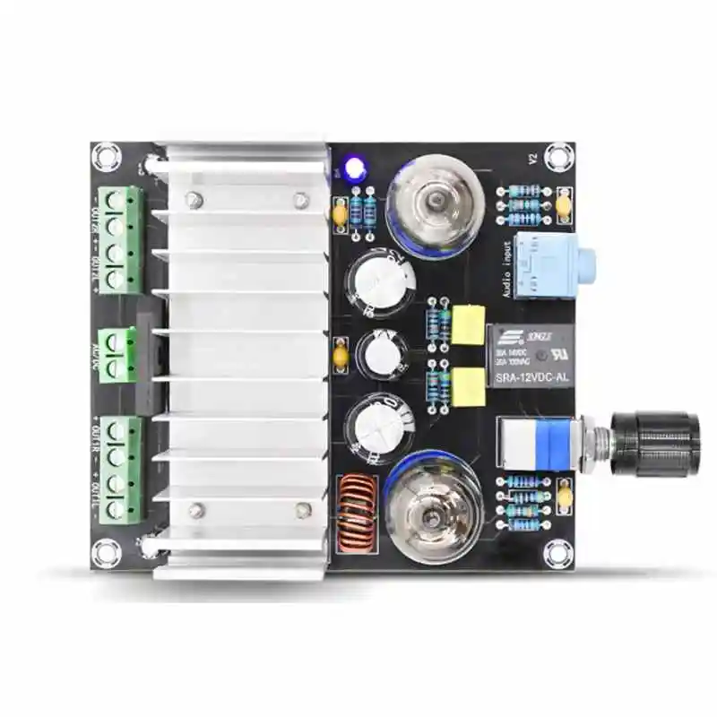 XH A202 DC/AC 12V TDA7388 четырехканальный 4x40W аудио усилитель мощности плата стерео